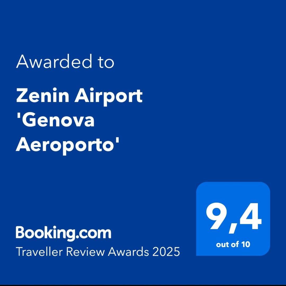 Zenin Airport 'Genova Aeroporto' Apartment Bagian luar foto